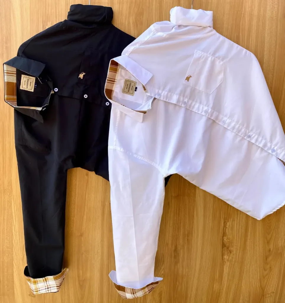 Burberry Shirt (M, White)