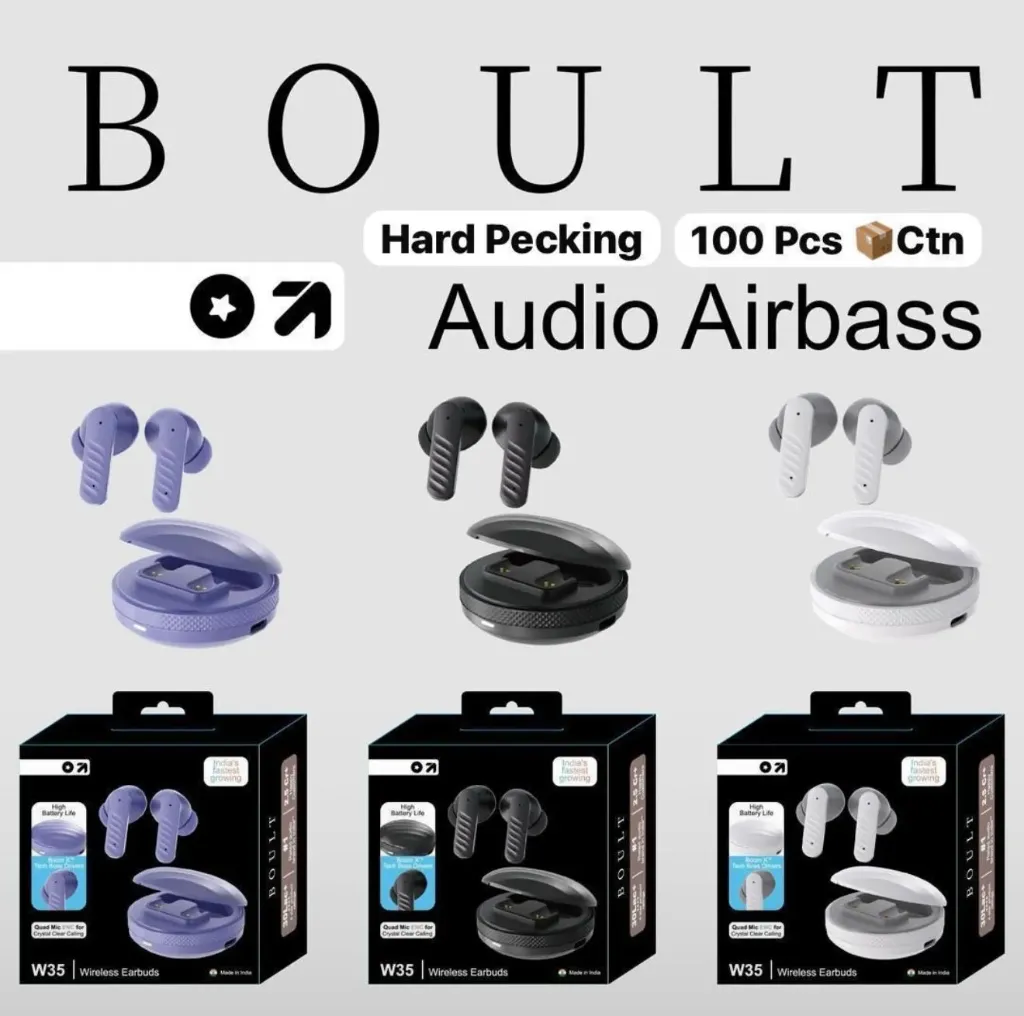 BOULT [ audio airbass buds ]] (White)