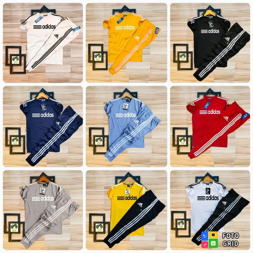 ADIDAS TRACKSUIT [ 2 PIECES COMBO ]