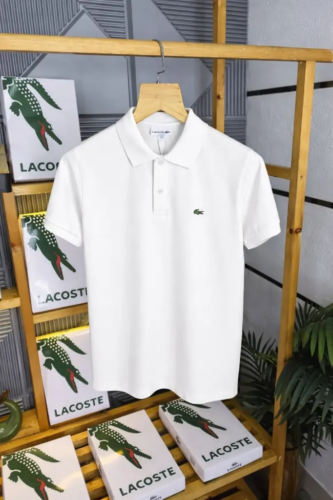 LACOSTE PREMIUM COLLAR T-SHIRTS