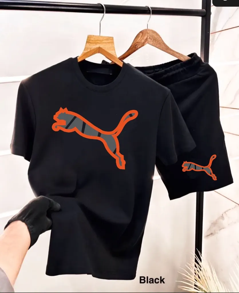 PUMA premium [ T -shirt + Short ] tracksuit combo