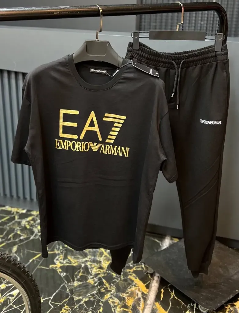 EA7 PREMIUM [ T-SHIRT+LOWER ] TRACKSUIT