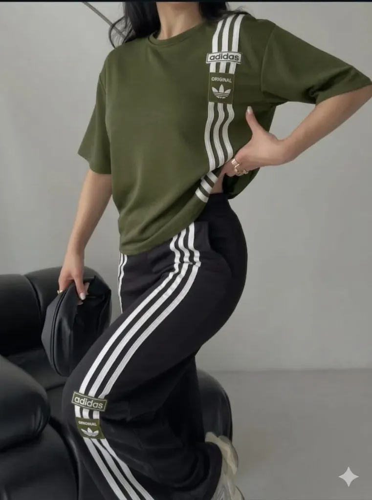 ADIDAS [ T-SHIRT + LOWER ] TRACKSUIT FOR GIRLS