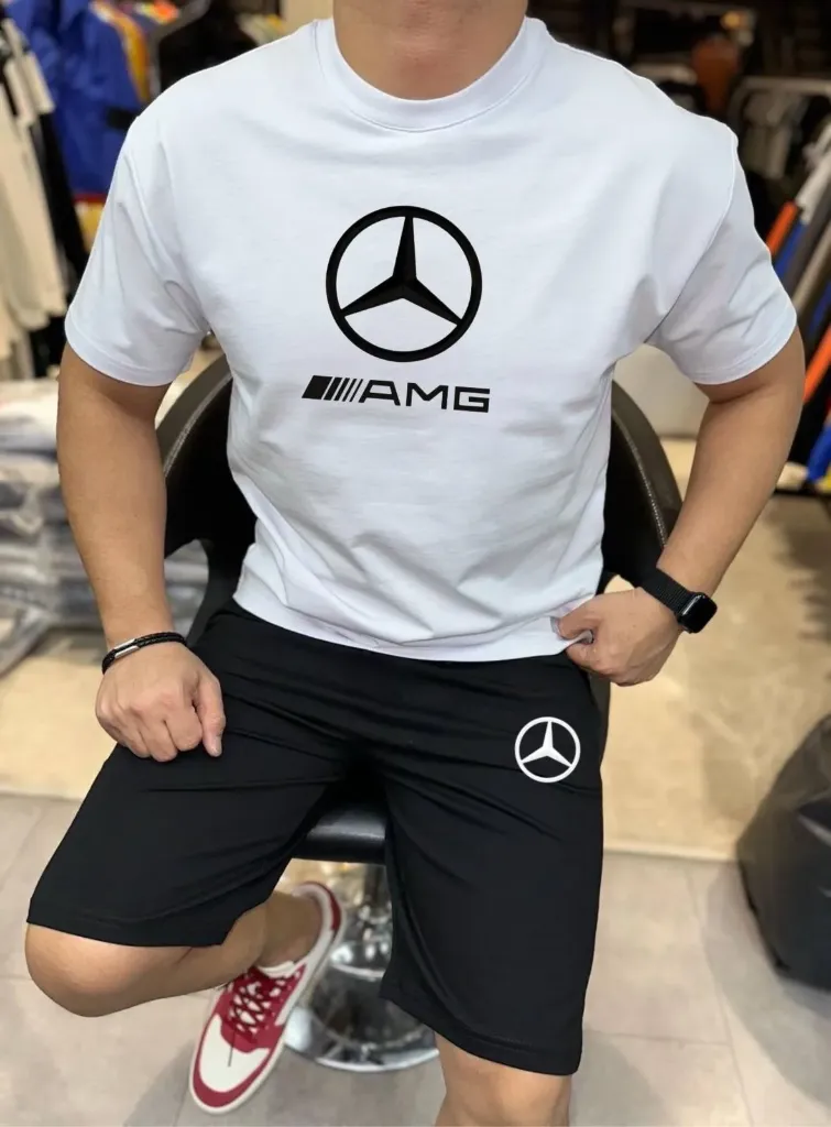 AMG PREMIUM [ T-SHIRT + SHORT ] TRACKSUIT