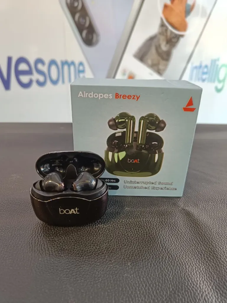 boat Airdopes Breezy - crystal sound